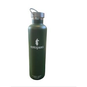 Cotopaxi 34oz 1000ml Green Stainless Steel Handle Insulated Water Bottle
